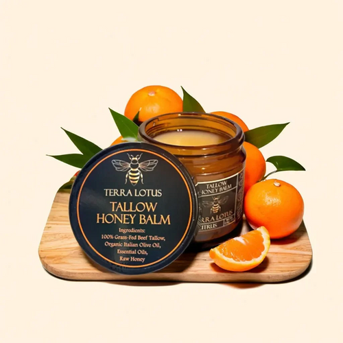 Organic Tallow Honey Balm - Moisturize & Soothe Your Skin The Natural Way